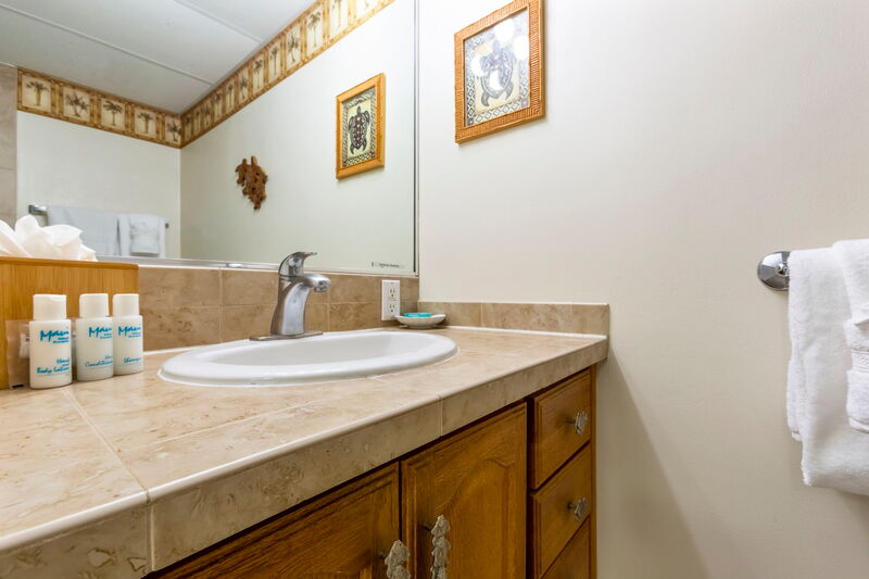 Maui Kai 806 kitchen with all amenities and ocean views, fully equipped for vacation cooking